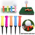 thumbnail image 2 of SGACAI Tees de goma para golf de alta resiliencia Ayuda para el putting de golf de baja resistencia Clavo elástico N, 2 of 6