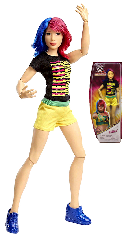 wwe asuka doll