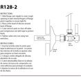 thumbnail image 5 of Brida Westbrass R128-2-07 Sure Grip de perfil bajo para tubo de cobre de 15.88 mm (paquete de 2), ní, 5 of 5