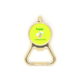 thumbnail image 1 of Green Beer Toast Celebrates Ireland Beer Bottle Cap Opener Stainless Steel Key Chain, 1 of 3