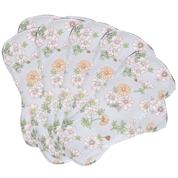 Menstrualos de Cojines de Algodón reutilizables Suaves y absorbentes con diseño Hermético, Ideales para Mujeres