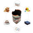 thumbnail image 7 of Yayeee Freestanding Laundry Hamper with Handle Collapsible Large Storage Basket for Clothes, Artistic Desert Waves, 7 of 7