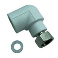 thumbnail image 3 of Conector de Plástico PPR para Sistema de Suministro de Agua Potable , Muy Respetuoso Medio Ángulo de 1-2 pulgadas B 25 cm Cola Conector de adaptador PPR, 3 of 8