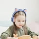 thumbnail image 4 of Oreja de gato Auriculares con cable Auriculares Orejeras Máx. 85dB Estéreo de música con micrófono Auriculares con cable para para juegos PC púrpura CUTICAT Auriculares para niños, 4 of 8