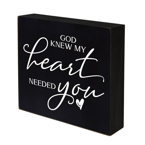 Inspiring Modern Framed Shadow Box 10x10 God Knew My