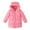 WMCoat25J909#Pink, variant on HILEELANG Girls Light Pink Mid-Length Puffer Coat – Warm Quilted Winter Jacket with Cute Bear Ear Hood, Lightweight Padded Outerwear for Kids Ages 3-10 Years