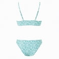 thumbnail image 6 of NOLDARES Women's Ribbed Bikini Sets Scoop Neck Cheeky Swimsuit Two Piece Bathing Suit(Light Green,XS), 6 of 7