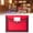 F, variant on Clearance! 2 Thick Diagonal Transparent A4 Three-Dimensional Document Bags In Green Document Bags Accordion File Organizer