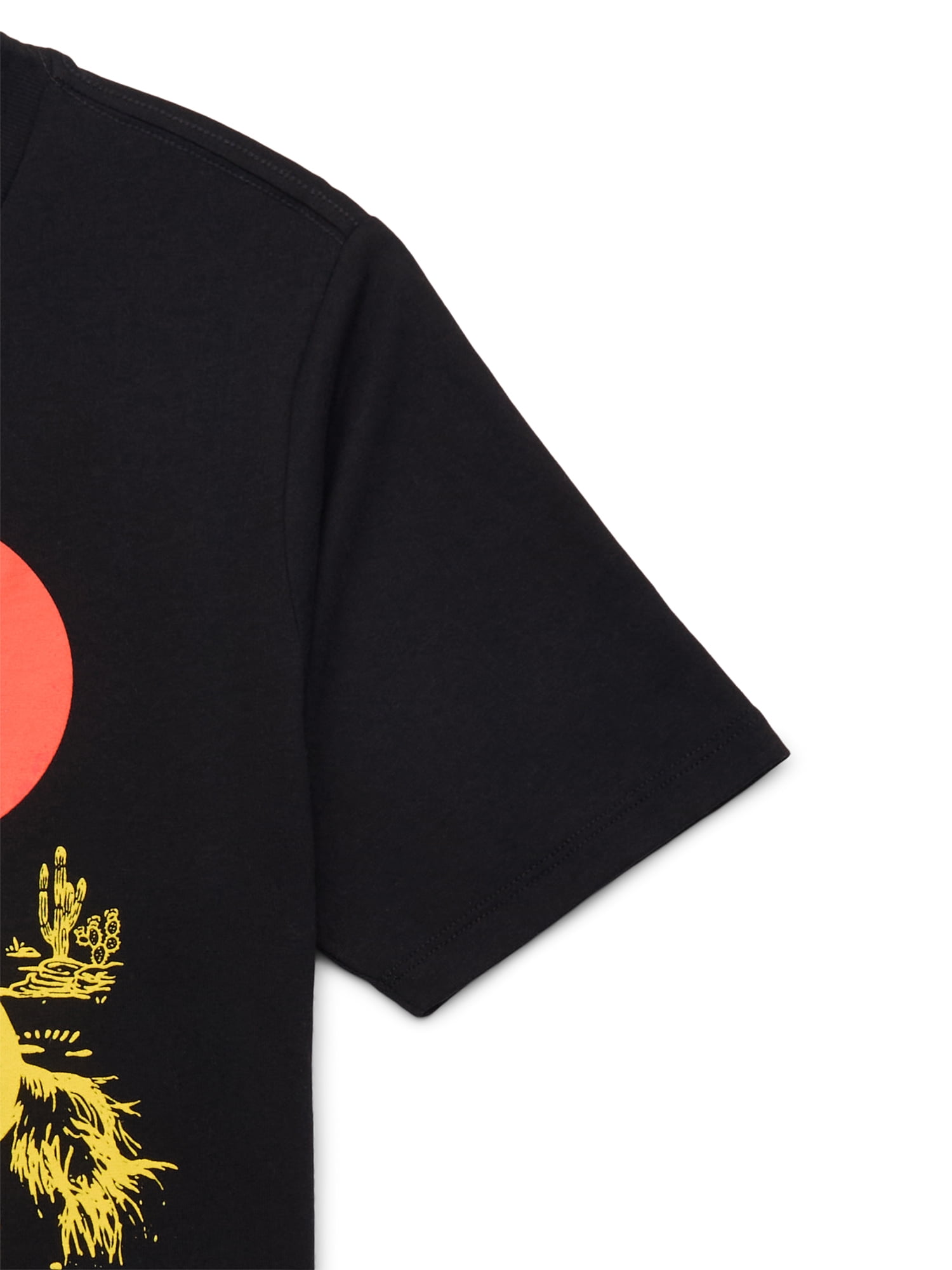 Wonder Nation Boys Western Stay Wild Graphic Tee, Sizes XS-XXL