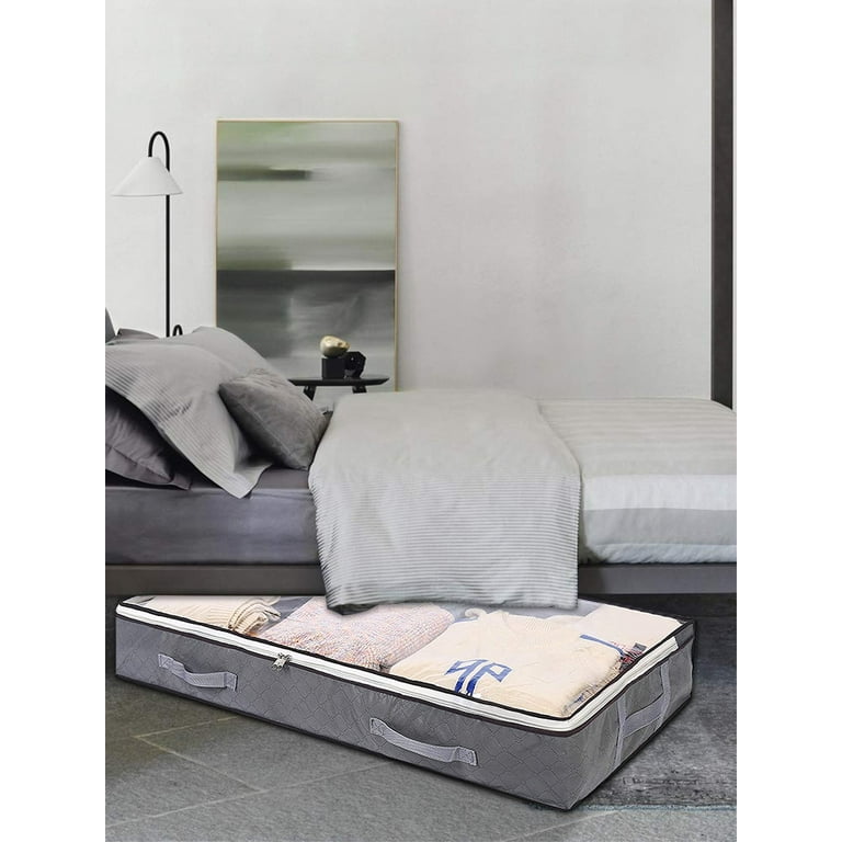 Under bed blanket storage sales
