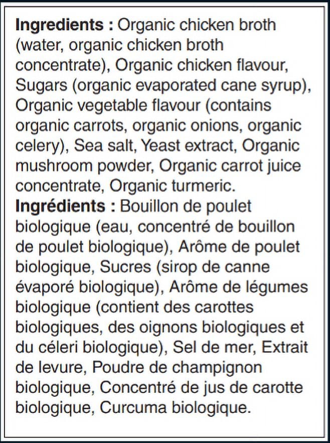 Imagine bouillon de poulet - faible en sodium