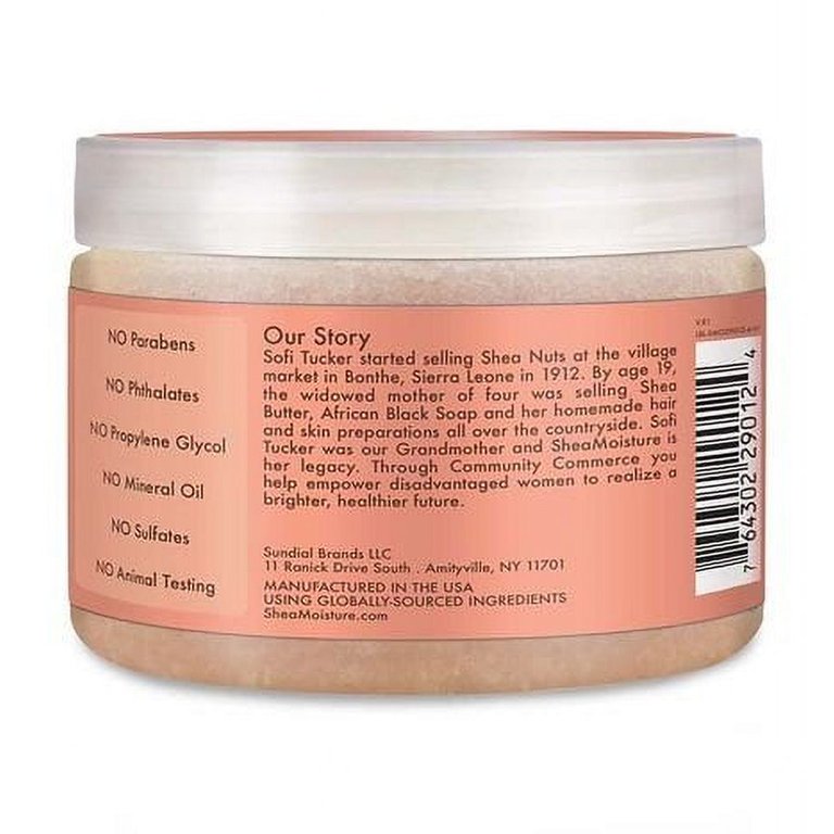 Shea moisture scrub shea deals butter