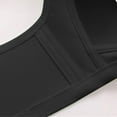 thumbnail image 6 of Generic Ribbed Bras for Women Front Closure No Underwire Comfort Senior Wireless Snap Closing Bra, 6 of 7