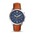 thumbnail image 4 of Fossil Neutra Chronograph Mens Stainless Steel Wrist Watch w/ Brown Leather Band, 4 of 5