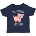 thumbnail image 3 of Inktastic This Little Piggy Loves Mimi- cute Boys or Girls Toddler T-Shirt, 3 of 5