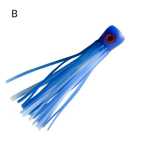 Pebbuoy Trolling Fishing Lure Soft Simulation Octopus Baits Swimbait Artificial Bait Bass Sea Fishing Baits Fishing Tackle
