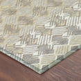 thumbnail image 3 of Addison Rugs Chantille Indoor/Outdoor Transitional Stripes Wheat Machine Washable Rectangle Rug, 5' x 7'6", 3 of 8