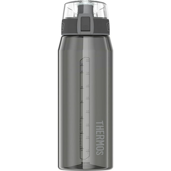 Thermos 32 oz. Eastman Tritan Flip-Cap Water Bottle with Carry Loop - Smoke