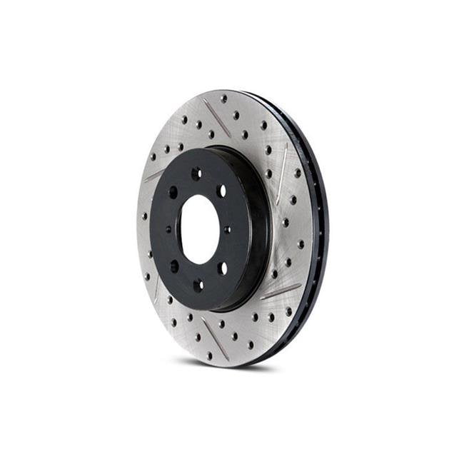 Acura RSX 02-06 Drilled Slotted Brake Disc Rotors FRONT