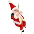 thumbnail image 2 of Cadena de Cuentas de Escalada mayimx Muñeco de Peluche de Papá Noel Decoración Colgante, 2 of 9