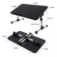 thumbnail image 4 of Cowin Laptop Desk Table, Adjustable Laptop Stand, Foldable Lap Desks 20.5×11.82 in (Black), 4 of 10