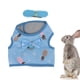 thumbnail image 4 of Cuerda De Correa Para Mascotas Pequeñas, Estilo De Chaleco De Nailon Correa De Arnés De Conejillo De Indias Cómoda Y Encantadora Para Hurón Chinchilla ANGGREK AC6630, 4 of 8
