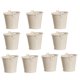 thumbnail image 1 of Mini cubo metálico para almacenamiento doméstico, manualidades y jardinería (10 unidades), 1 of 2