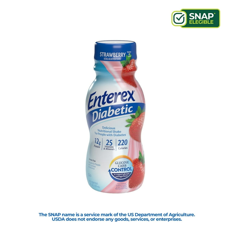 Enterex Diabetic Nutritional Meal Replacement Shake,for People