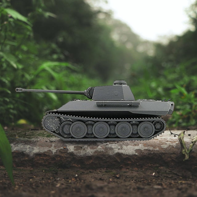 Colección de modelos de tanque 1/72, simulación de montaje DIY, decoración de mesa, vehículo, modelo de tanque, juguete para adultos, niños, regalo tanque de CUTICAT Ensamble el tanque