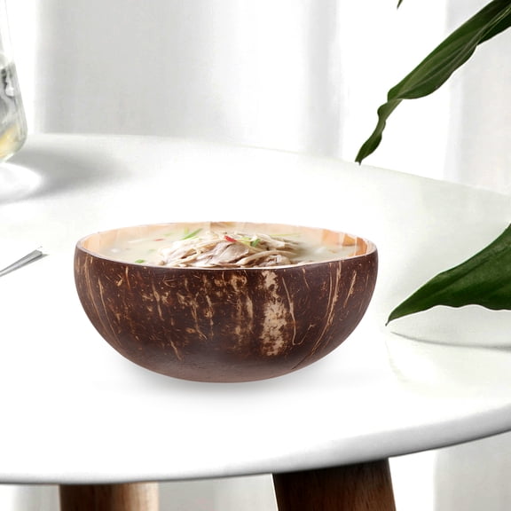 HONMEET Honmeet Entryway Table Decorations Natural Coconut Shell Bowl Assorted Color 1Pack