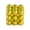Metallic Gold, variant on Efavormart 5 Pack Assorted Colors Peony Flower Scented Candles, Decorative Floating Wax Candles Party Favors with Individual Gift Boxes and Ribbons - 3"