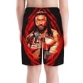 thumbnail image 5 of Boys Roman Wres-Tler Reign Beach Shorts Swim Trunks Swim Shorts Quick Dry Pool Suit Swimwear For Kids Youth, 5 of 8