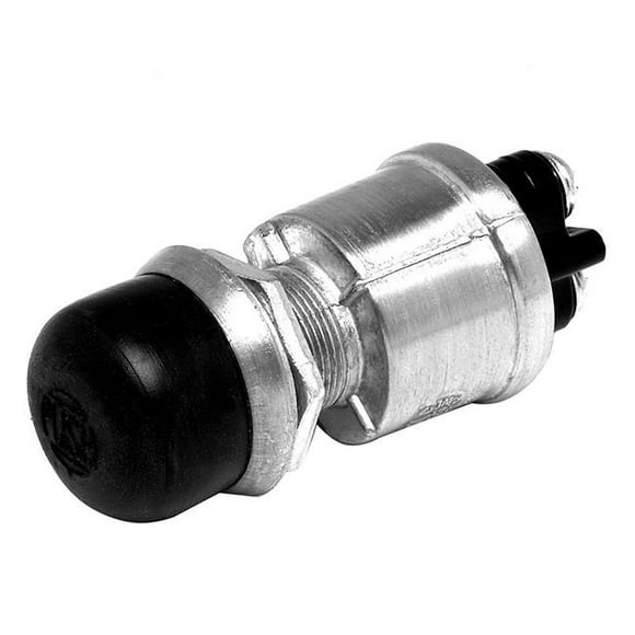 Cole Hersee 90030-BP Interrupteur à Bouton-Poussoir à 2 Vis avec Capuchon à Vis
