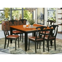 African Dinette Set - Table and Chairs - Solid Wood Dining Room Furniture
