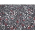 thumbnail image 2 of Zelouf Chester Heather Knit Print  , Sewing, DIY, Crafts Fabric by the Yard, 930 Blk/red, 3 Yard, 2 of 2