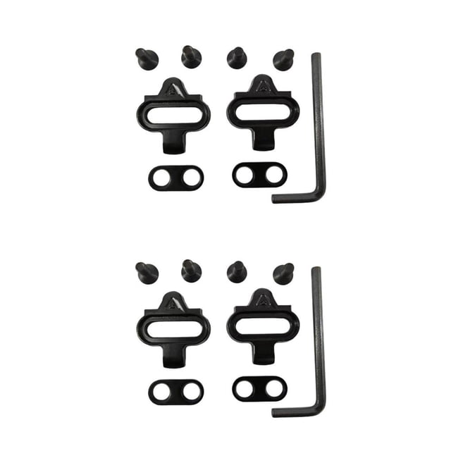 Advancent 1 par de tacos de Pedal de bicicleta de montaña con llave de repuesto para bicicletas, placas de bloqueo antideslizantes, accesorios para Tipo 1 2piezas Advancent CBP445031