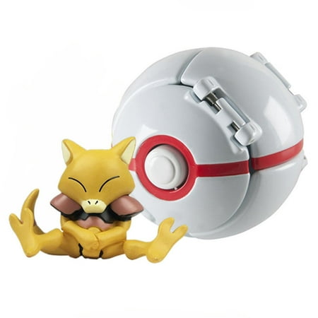 Pokemon Elf Ball Anime Figure Pikachu C Der Litten Rockruff Pokeball ...