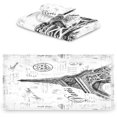 thumbnail image 2 of GZHJMY Paris Eiffel Tower Towels Set of 3, 1 Bath Towel, 1 Washcloth, 1 Hand Towel, Soft and Highly Absorbent Cotton Towels for Bathroom, Hotel, Kitchen, 2 of 7