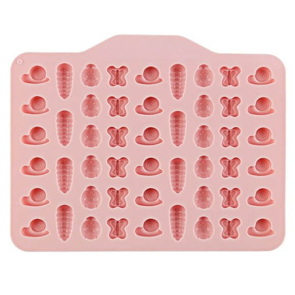 Coofit Ensemble de Moules à Bonbons Gélifiés Créatif en Silicone Dessin Animé Moule à Chocolat Doux Moule à Fondant