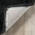 thumbnail image 6 of nuLOOM Elsie Contemporary Shag Area Rug, 7' 6" x 9' 6", Black, 6 of 9