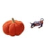 thumbnail image 1 of Almohadas de calabaza de Halloween, cojines suaves de peluche, estatua de toro de resina, escultura decorativa, ideal para dormitorios, salas de estar, 1 of 8