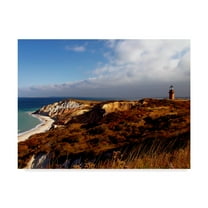 Trademark Fine Art 'Gay Head Lighthouse' Canvas Art by J.D. Mcfarlan
