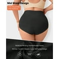 thumbnail image 2 of USEASY Shapewear Underwear for Women Tummy Control Mid Wasited Invisible Butt Lifting Shaping Panties, 2 of 6