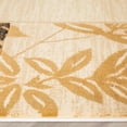 thumbnail image 3 of Well Woven Plain Border Rug Damask Warm Colors with Brush Effect Soft Rug, 3 of 9