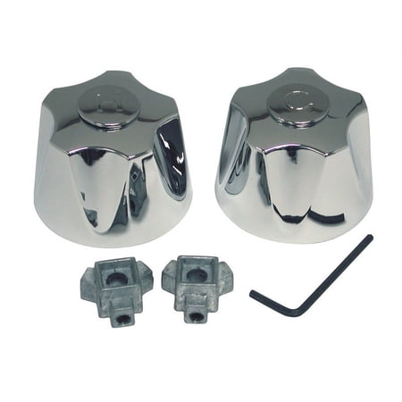 UPC: 0082901106425 | Ace For Universal Chrome Bathroom and Kitchen Faucet Handles