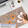 thumbnail image 4 of Long Mouse Pads for Desk,Pioneer Flower Floral Print Pattern Desk Mats on Top Of Desks, Desk Mouse Pad Extra Large with 3mm Non-Slip Base and Stitched Edge for Gaming,Office,Work,Home 35.4"x15.7", 4 of 6