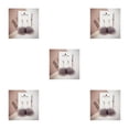 thumbnail image 3 of Sonducket Pendientes colgantes Pendientes de bola de aleación de moda Pendientes de dama Decoraciones Ear Stud Type2 NO2, 3 of 6