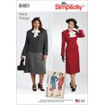 thumbnail image 4 of Simplicity Misses' Plus Size 20W-28W Vintage Separates Pattern, 1 Each, 4 of 6