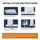 thumbnail image 4 of Cerradura de seguridad para manijas de puertas para bebés y niños | Cerradura para cajones y puertas sin necesidad de taladro | Anti-pellizcos | A prueba de mascotas | Adhesivo transparente | ABS, 4 of 9