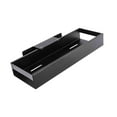 thumbnail image 1 of Estante de almacenamiento de despensa con cajón deslizante, organizador de gabinete extraíble, estante debajo del fregadero negro pequeño, 1 of 9